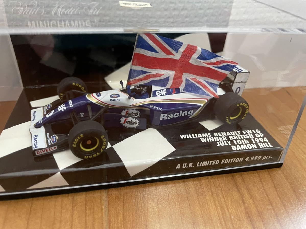 Amazon | ミニチャンプス 1/43 ウィリアムズ ルノー FW16 デイモン